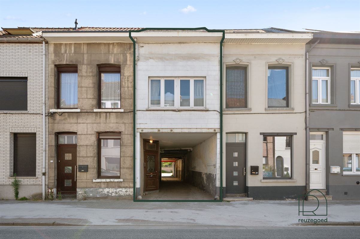 Woning met potentieel én ruim atelier op toplocatie in Mechelen