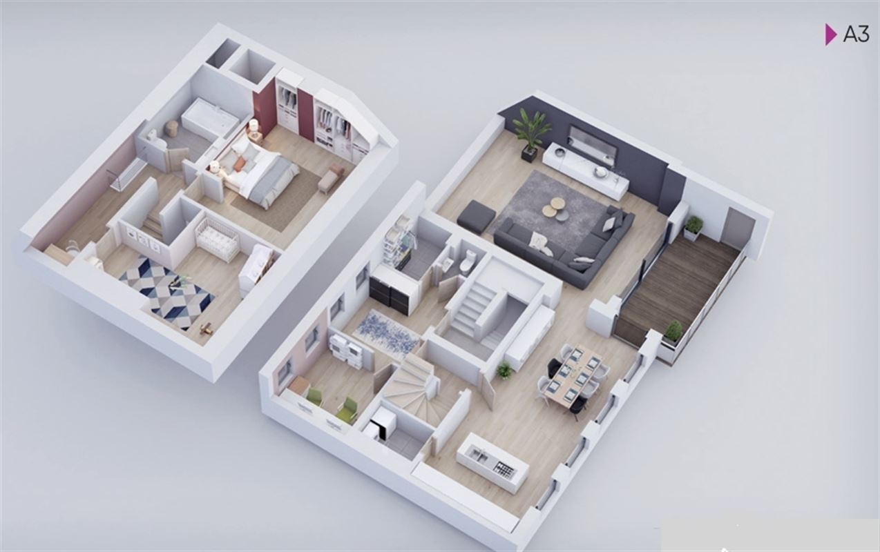 Magnifique Duplex de 166 m²