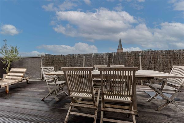Lichtrijk ruim appartement met riant terras 
