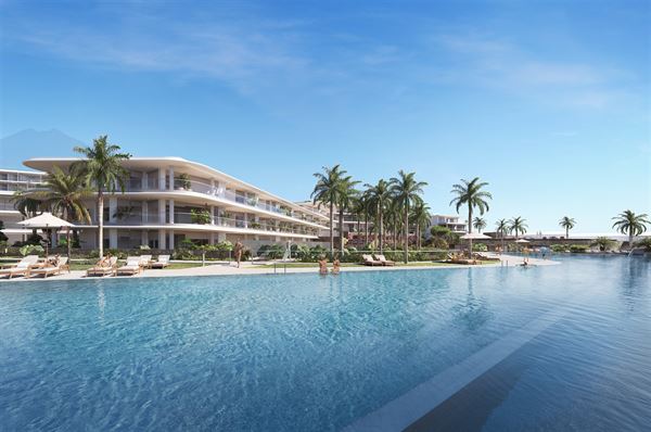 Luxe nieuwbouwappartement met zeezicht in Tenerife