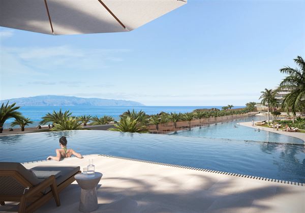 Luxe Nieuwbouwappartement met oceaanzicht in Playa San Juan