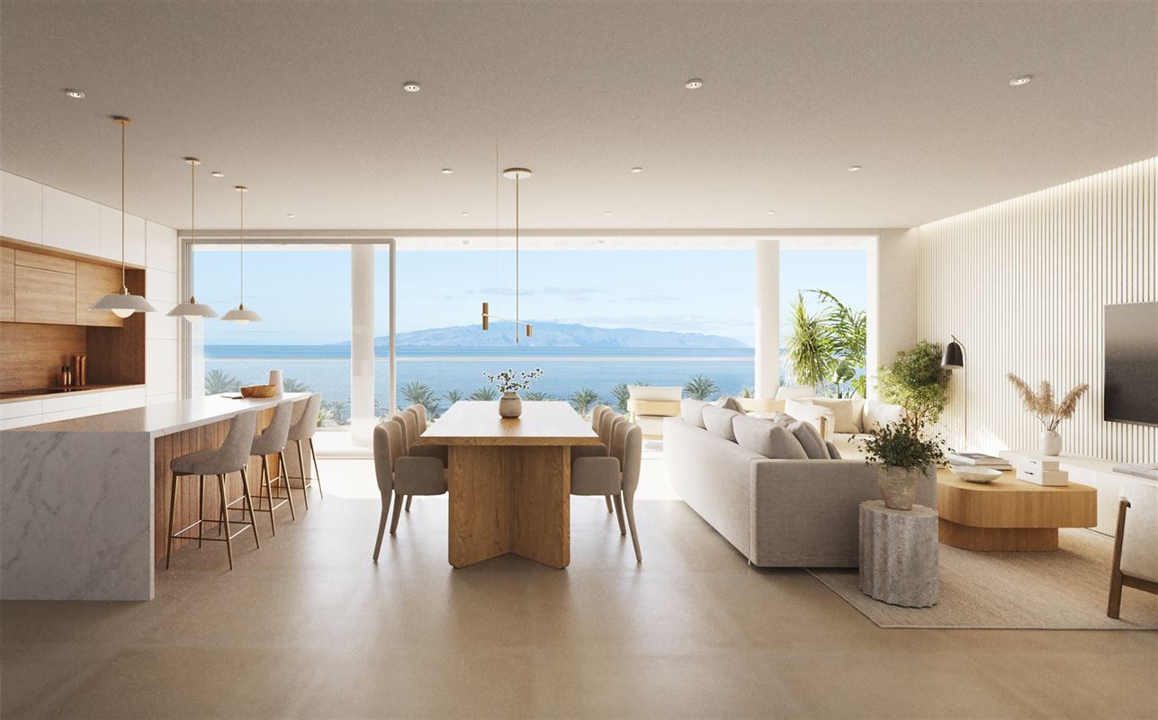 Ruim 4-slaapkamer zeezicht Appartement in Tenerife