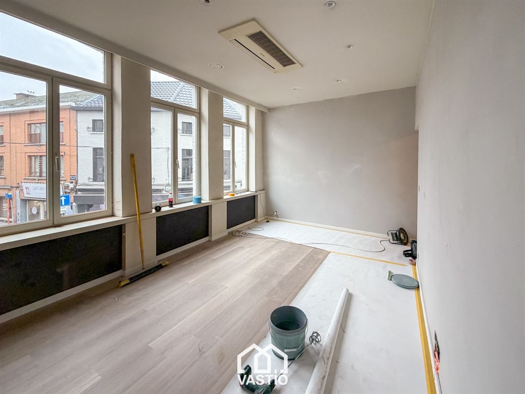 Duplex in hartje Zottegem met terras en 2 slpks