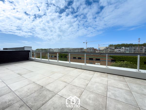 Penthouse met ruime zonnige terrassen
