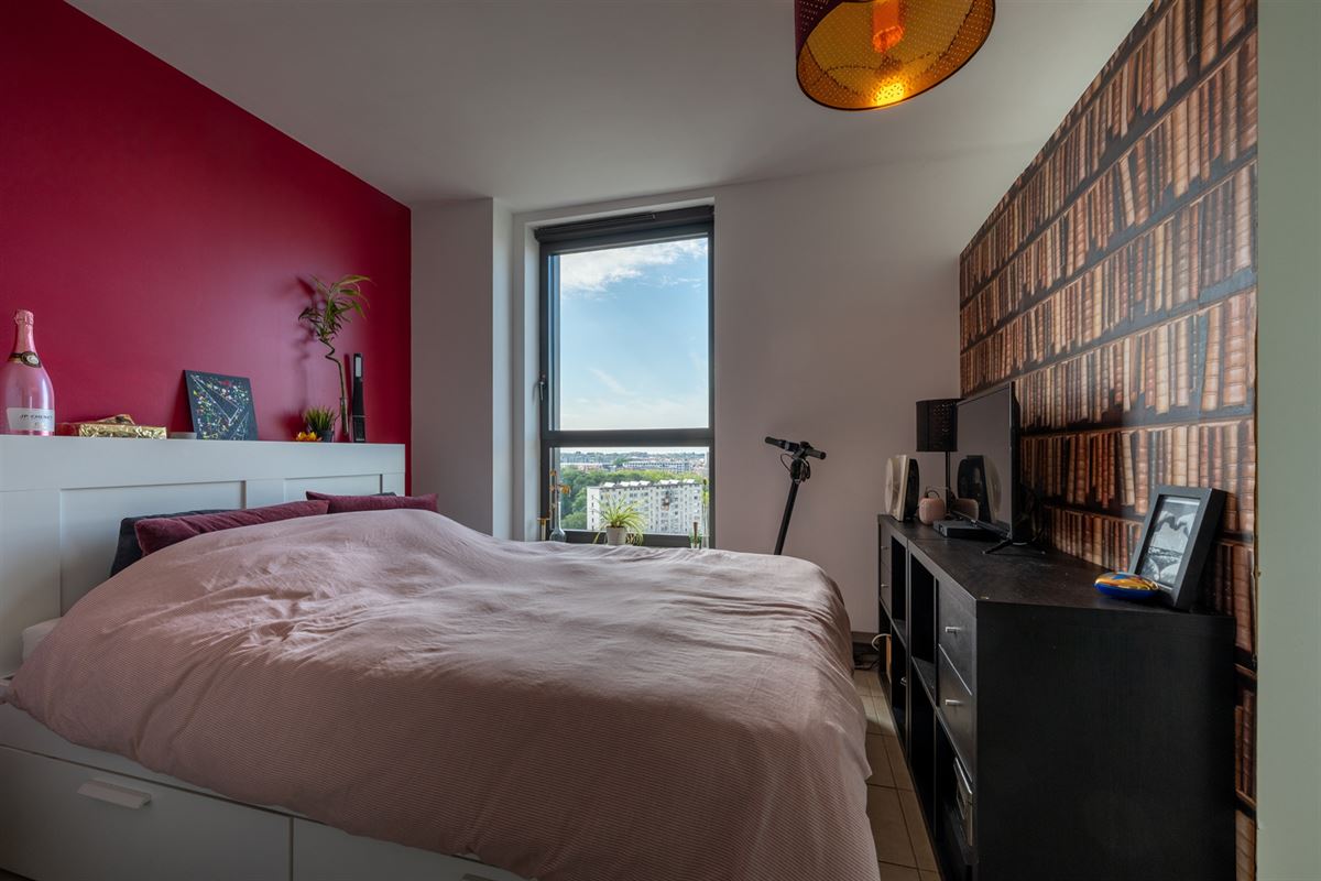 Gemeubeld appartement met panoramisch zicht op Brussel