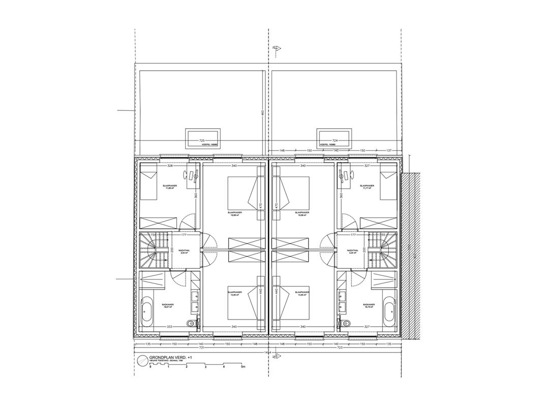 Ruime nieuwbouwwoning met 6 slaapkamers, garage en tuin