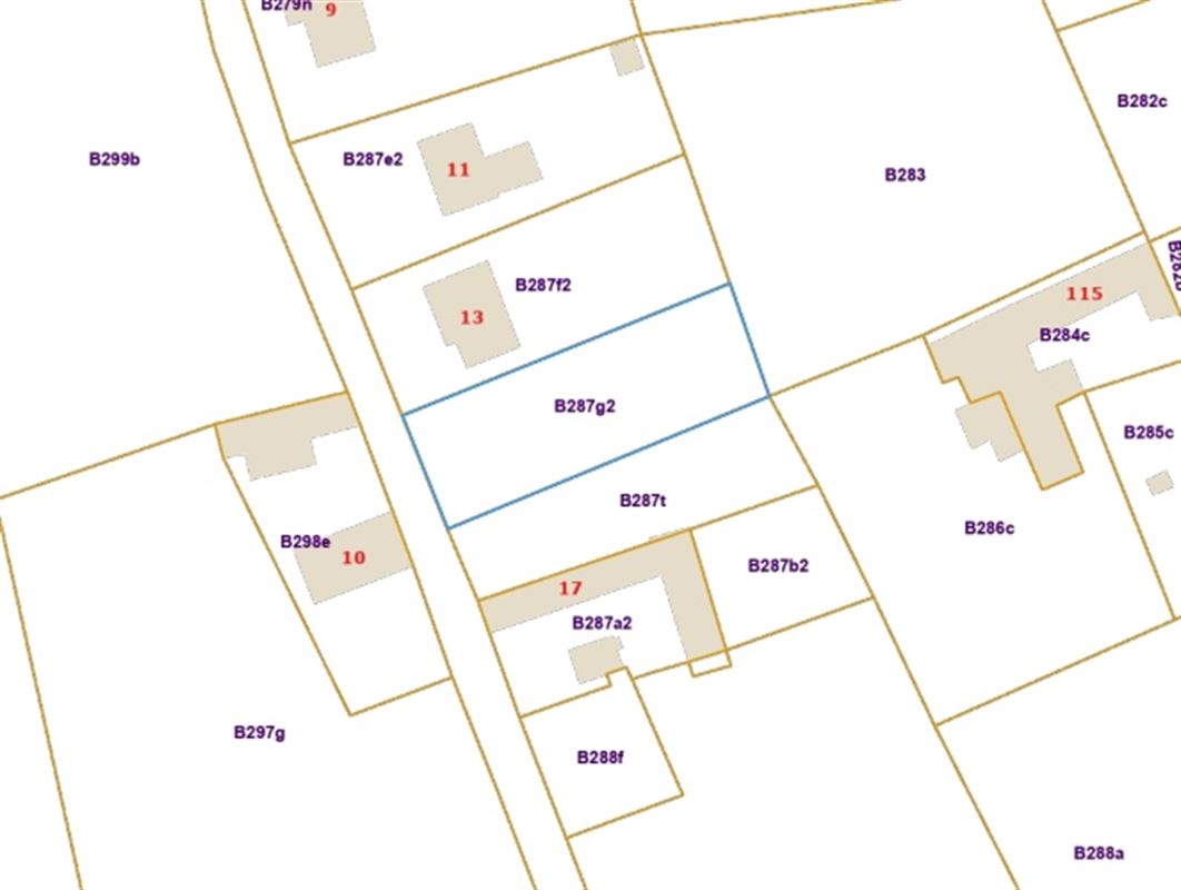 MOOIE  BOUWGROND RUSTIG GELEGEN IN EEN DOODLOPENDE STRAAT!!