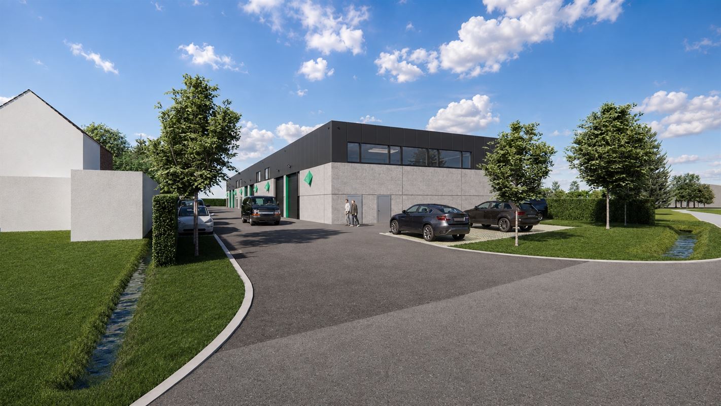 Nieuwbouw magazijnen te koop in Ronse - Bedrijvenpark Biest