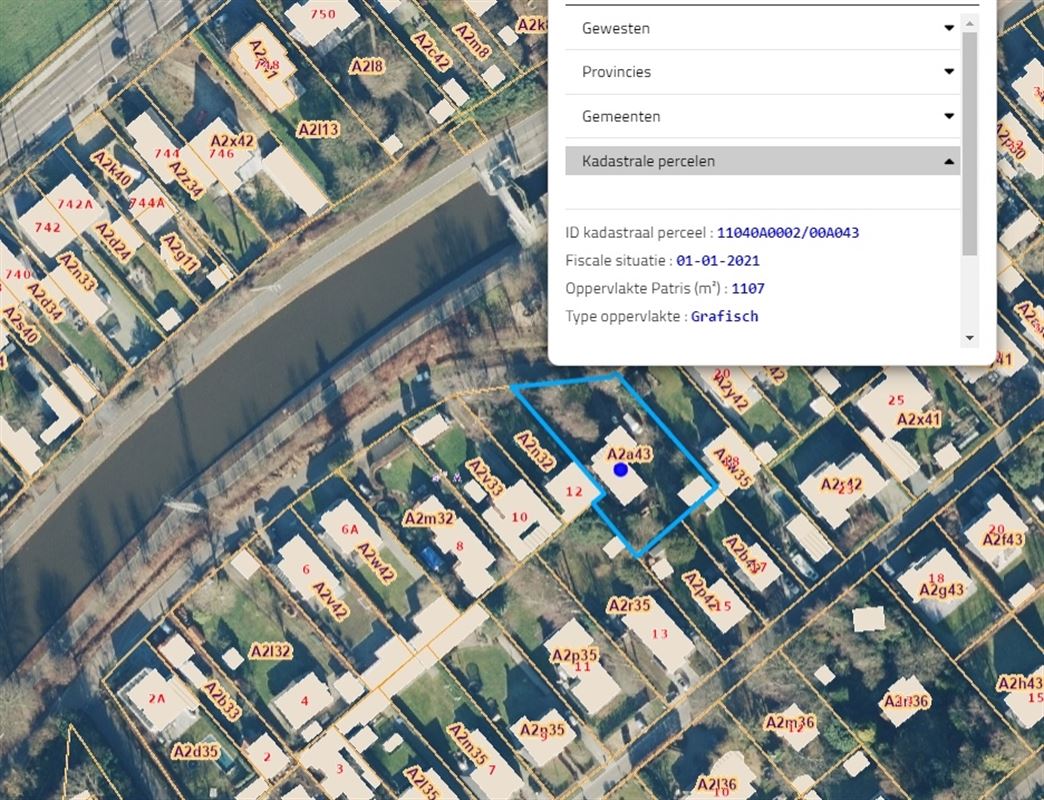 2 bouwgronden half open bebouwing of 1 villagrond