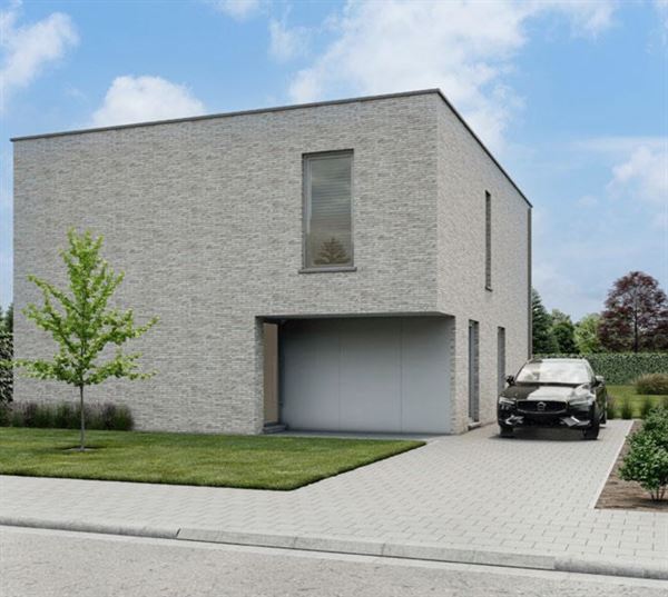 Nieuwbouwvilla langs het water te Schoten