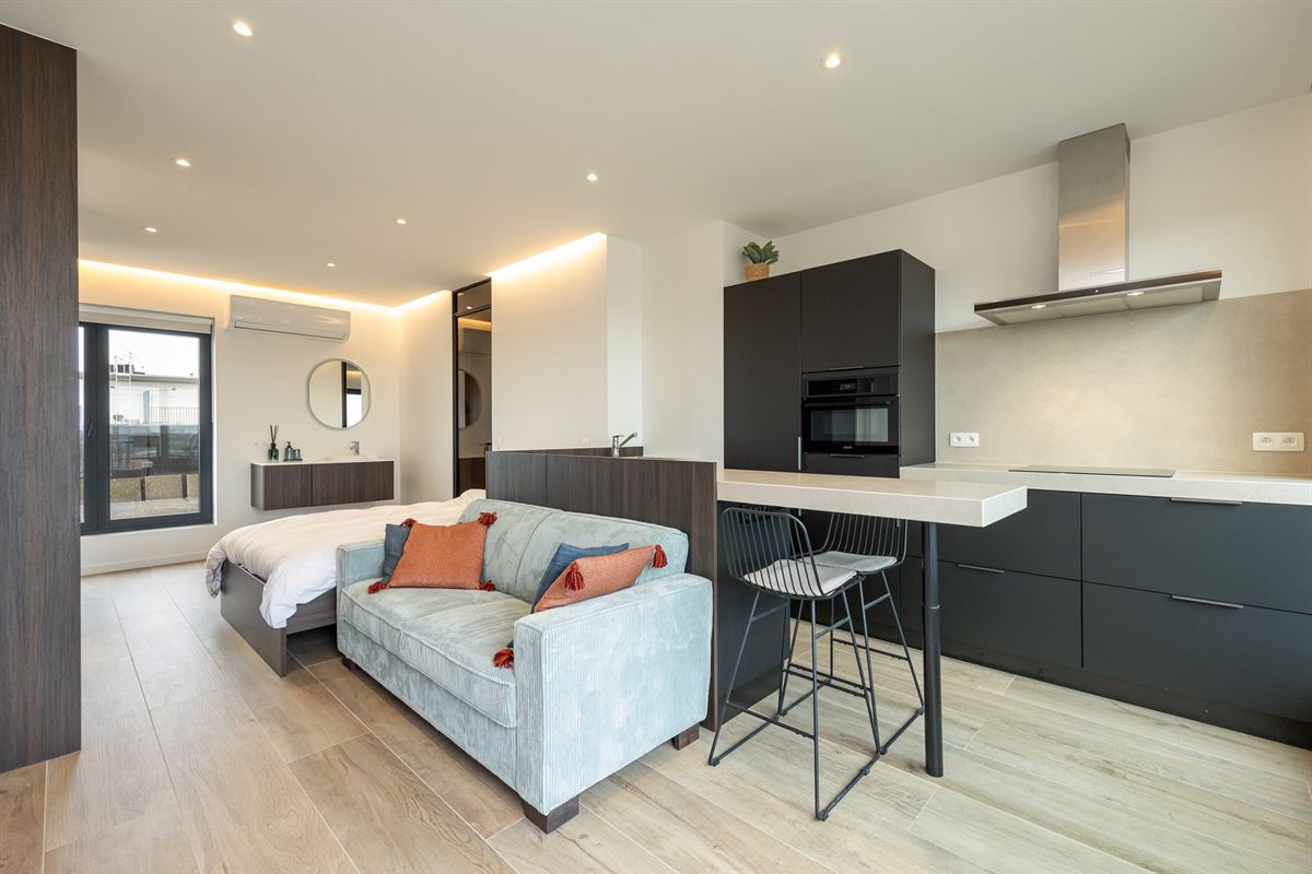 Lichtrijke penthouse studio met panoramisch uitzicht