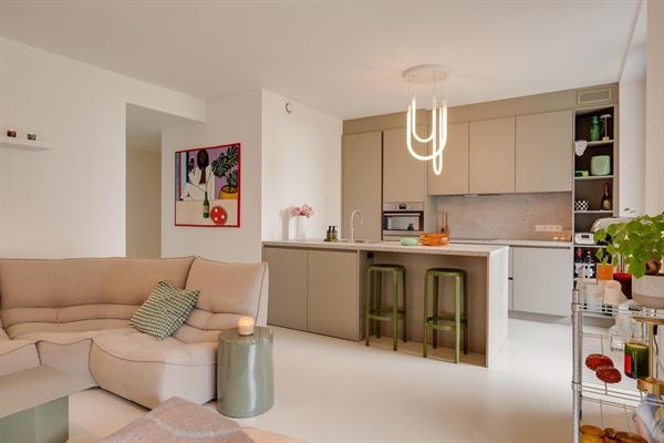 Hoogwaardig afgewerkt appartement met twee slaapkamers