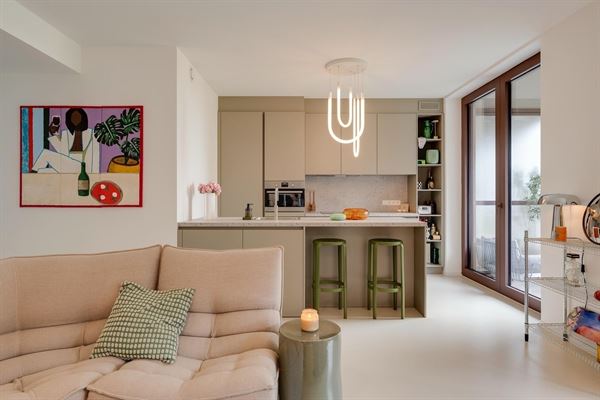 Hoogwaardig afgewerkt appartement met twee slaapkamers