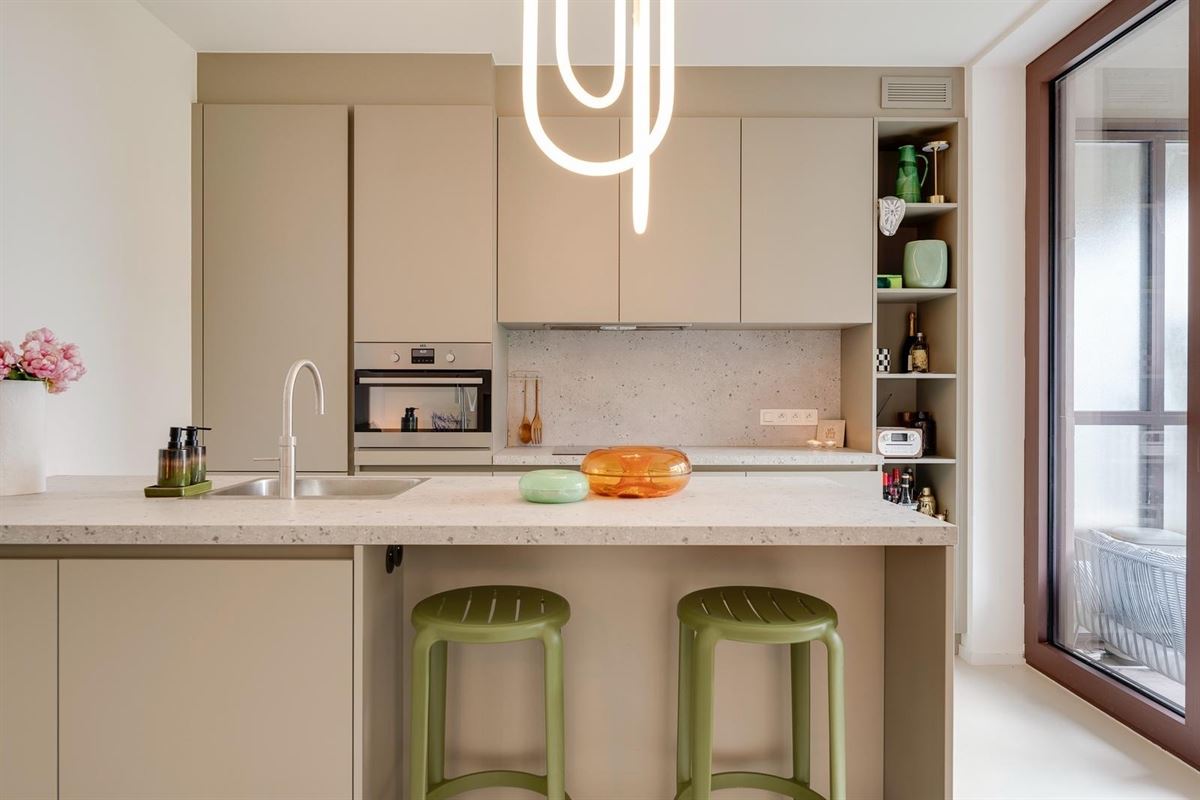 Hoogwaardig afgewerkt appartement met twee slaapkamers