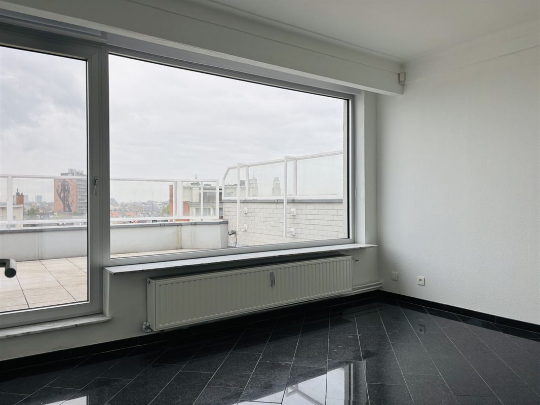 Unieke penthouse met riante terrassen  in centrum Antwerpen 