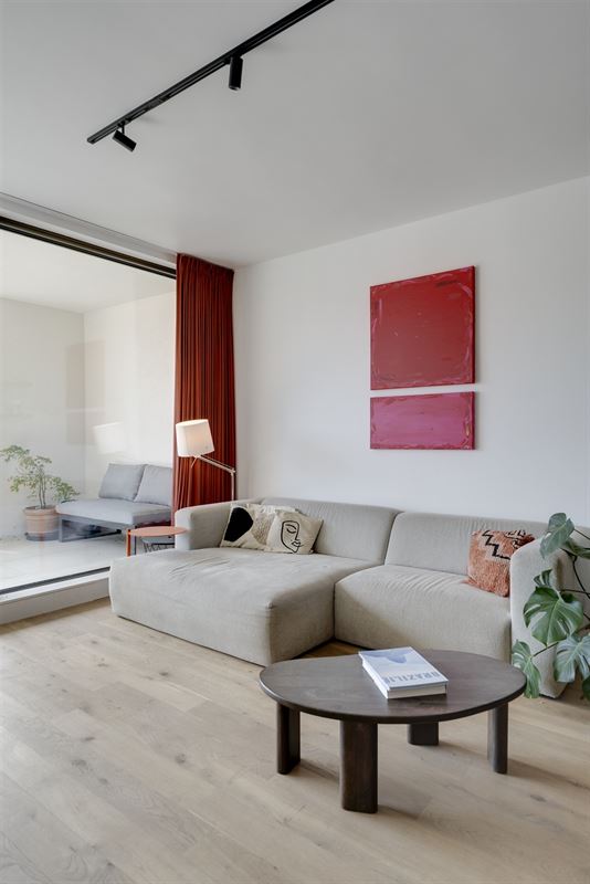 Recent en energiezuinig appartement met ruim terras