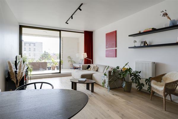 Recent en energiezuinig appartement met ruim terras