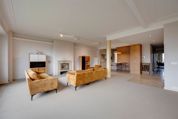 Penthouse met panoramisch terras nabij het Harmoniepark