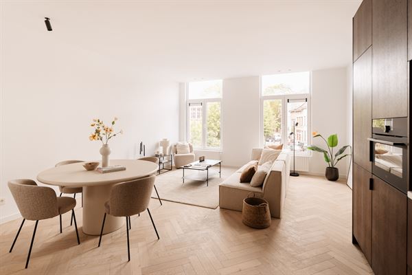 Energetisch gerenoveerd appartement met ruim terras