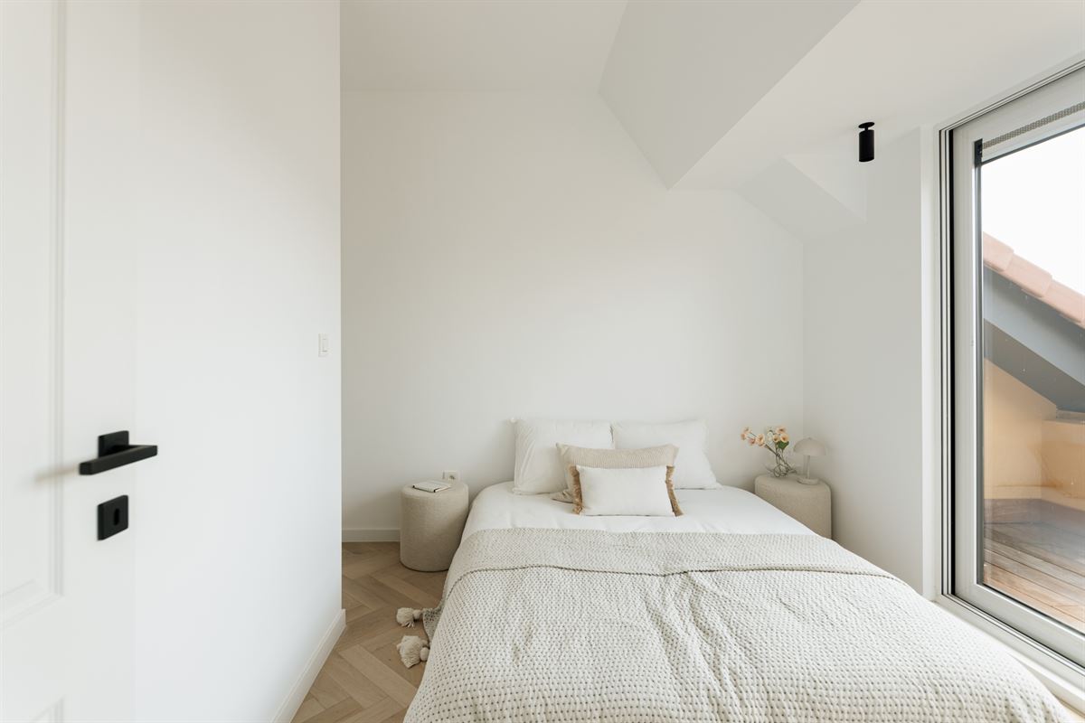 Gerenoveerd dakappartement met zonnig terras