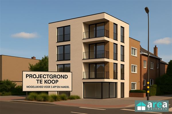 IN OPTIE! - Projectgrond te koop – Groenendaallaan 64, Merksem