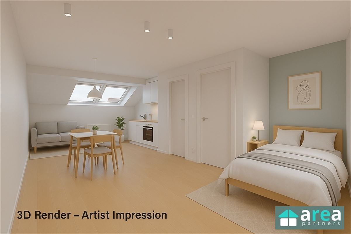 IN OPTIE! - Op te frissen studio op toplocatie!