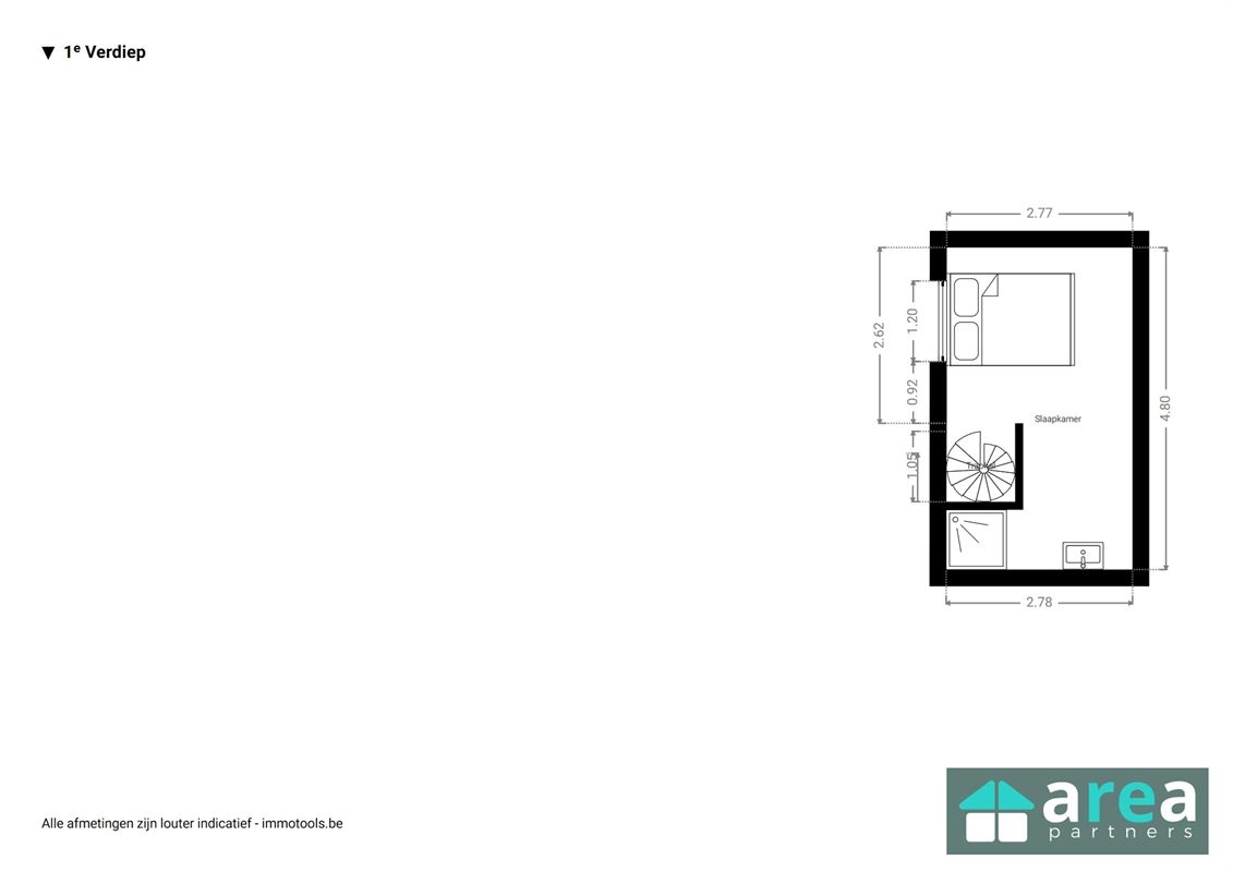 Instapklaar 2 slaapkamer appartement met koer!