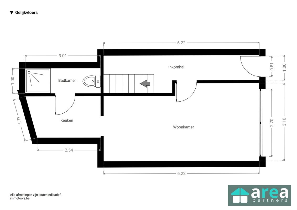 Charmante woning met 2 slaapkamers in bruisende buurt!