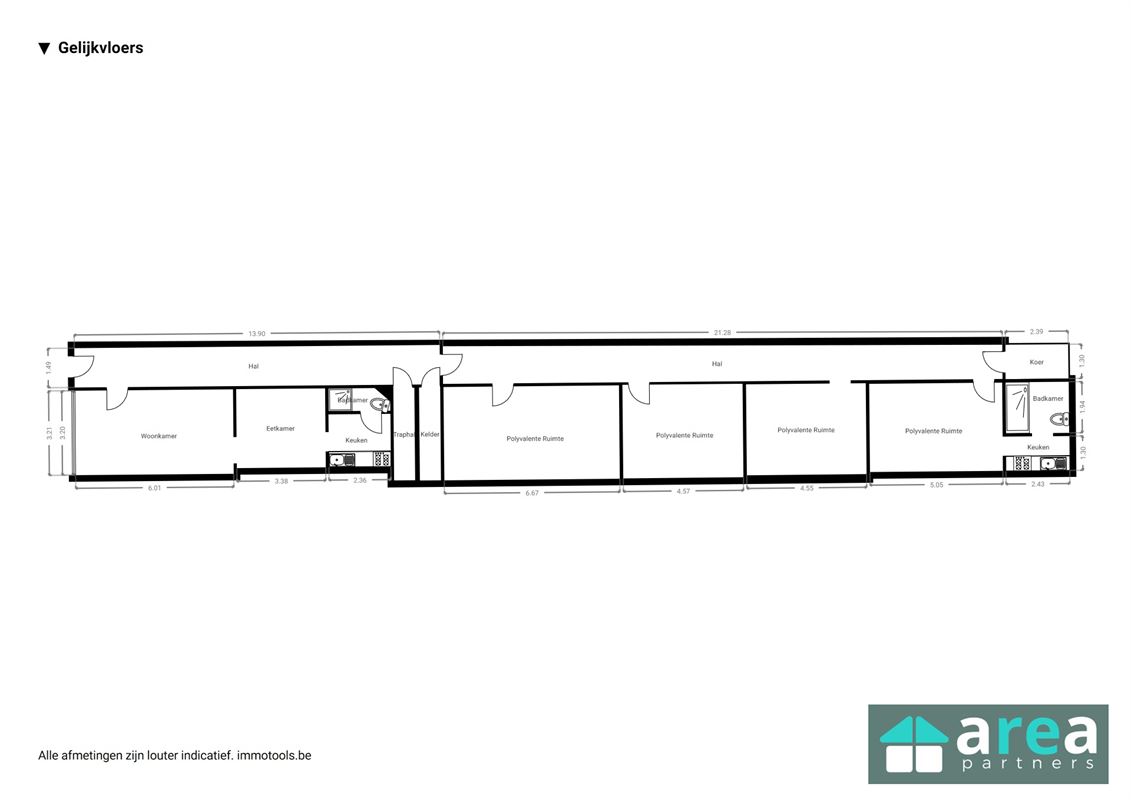 Ruime opbrengsteigendom bestaande uit 5units op centrale locatie!