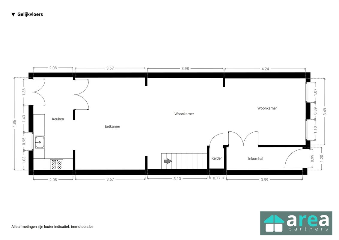Ruime instapklare woning met 3 slpk en tuin!