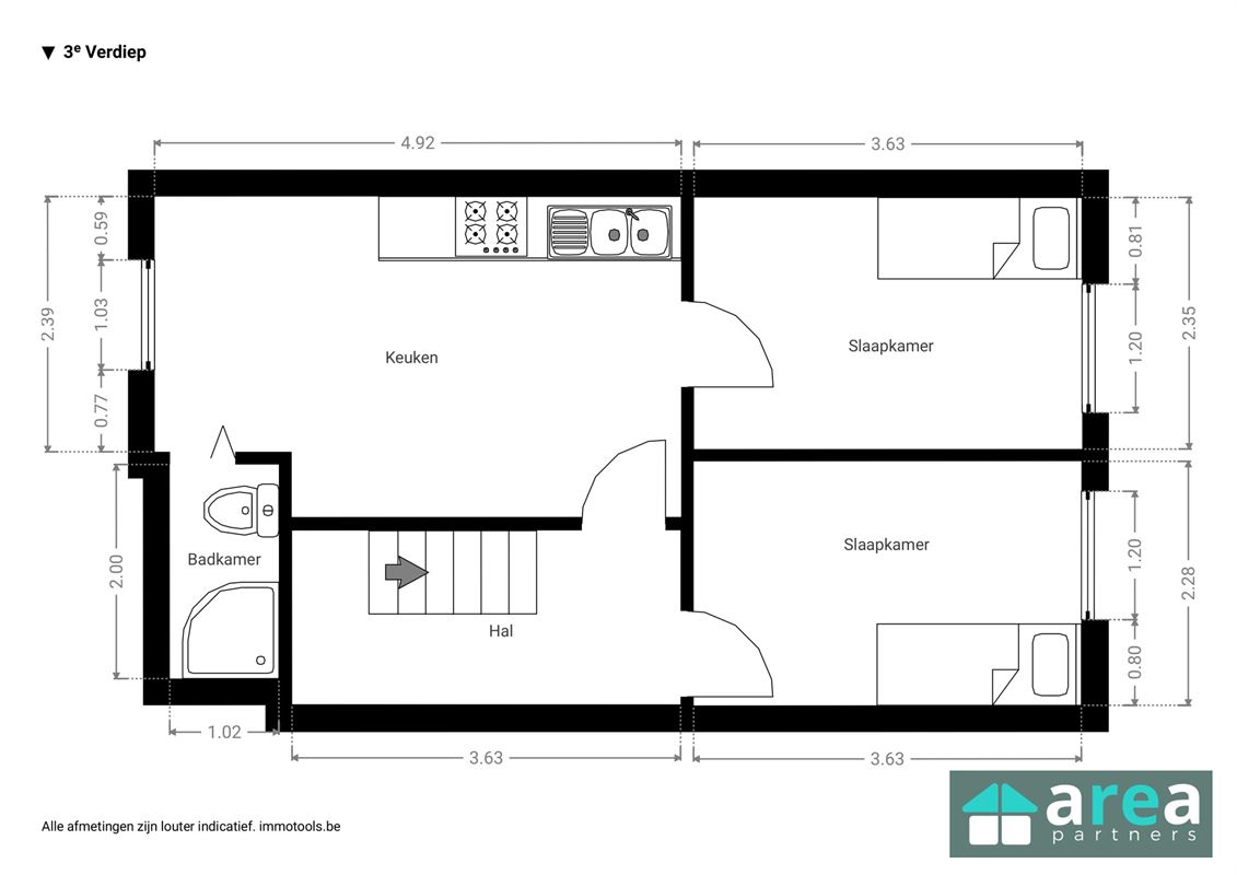 Interessante eigendom bestaande uit 3 units + achterhuis + magazijn!