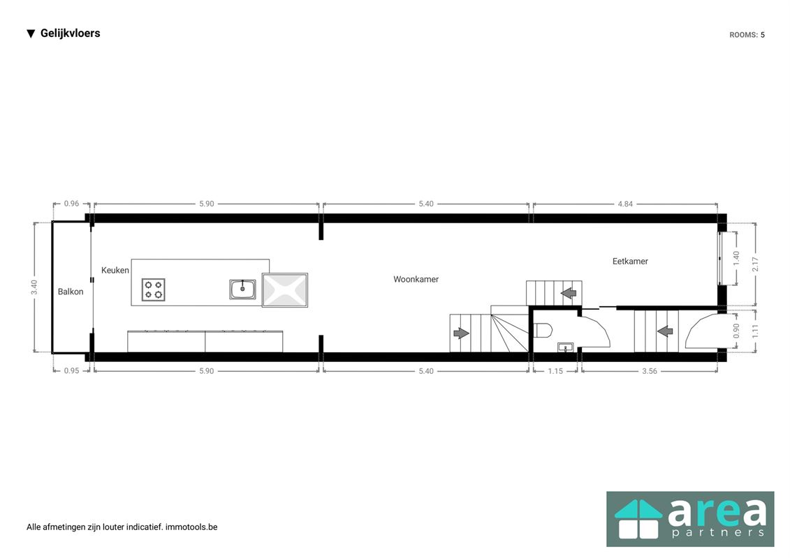 Energiezuinige (A) gerenoveerde woning met tuin!