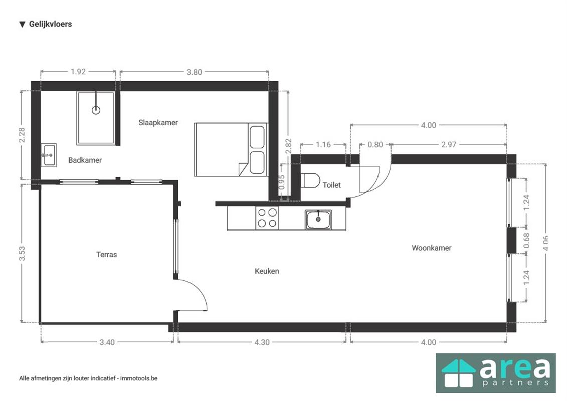 Gerenoveerd 1slpk appartement met koer op het trendy Zurenborg!