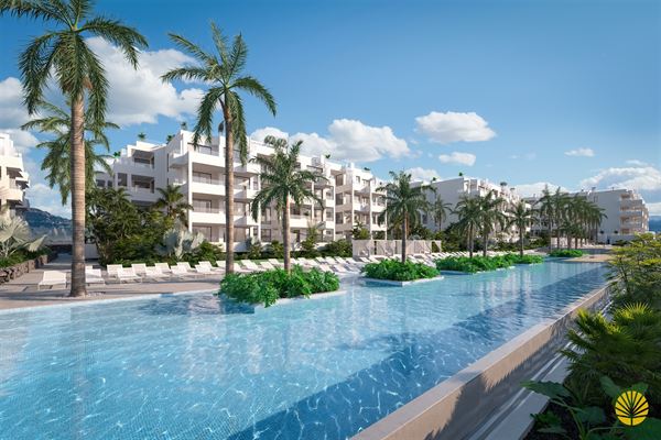 Prachtig nieuwbouw project 'Palma Real Suites' biedt ruime 1 & 2 slaapkamer appartementen aan in het hart van Palm-Mar