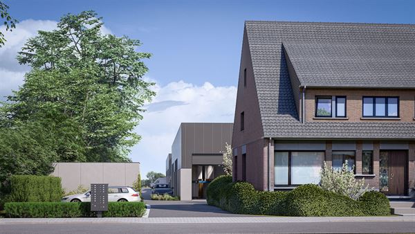 Nieuwbouw magazijn nabij Dendermonde