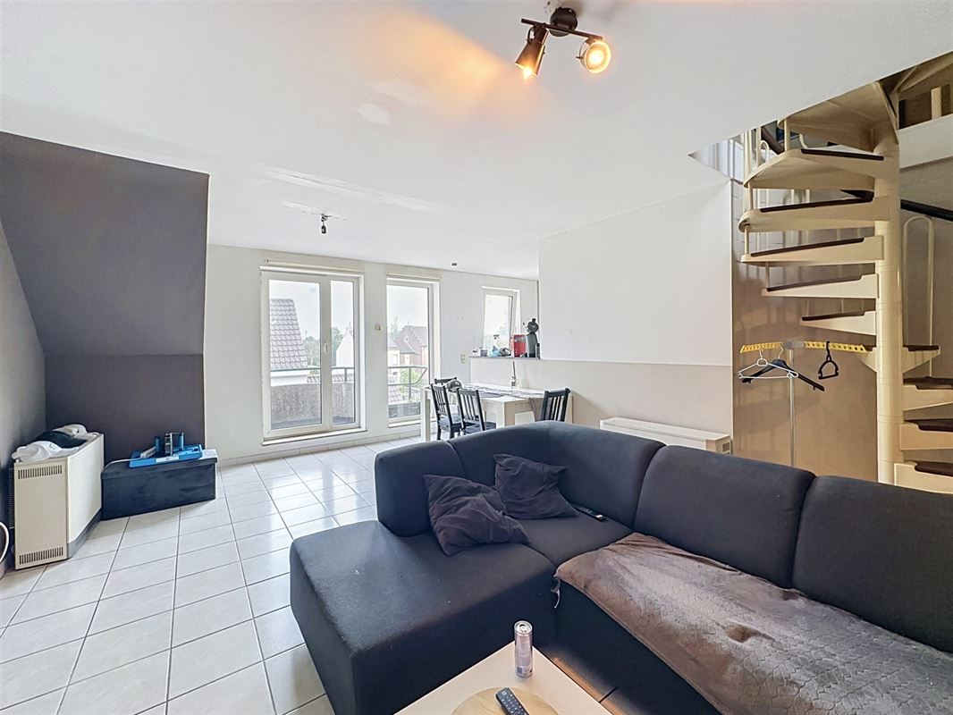Duplexappartement met 2 slaapkamers, terras én garagebox.