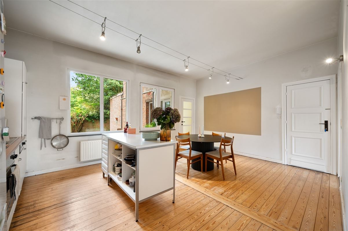 Gelijkvloers appartement met tuin
