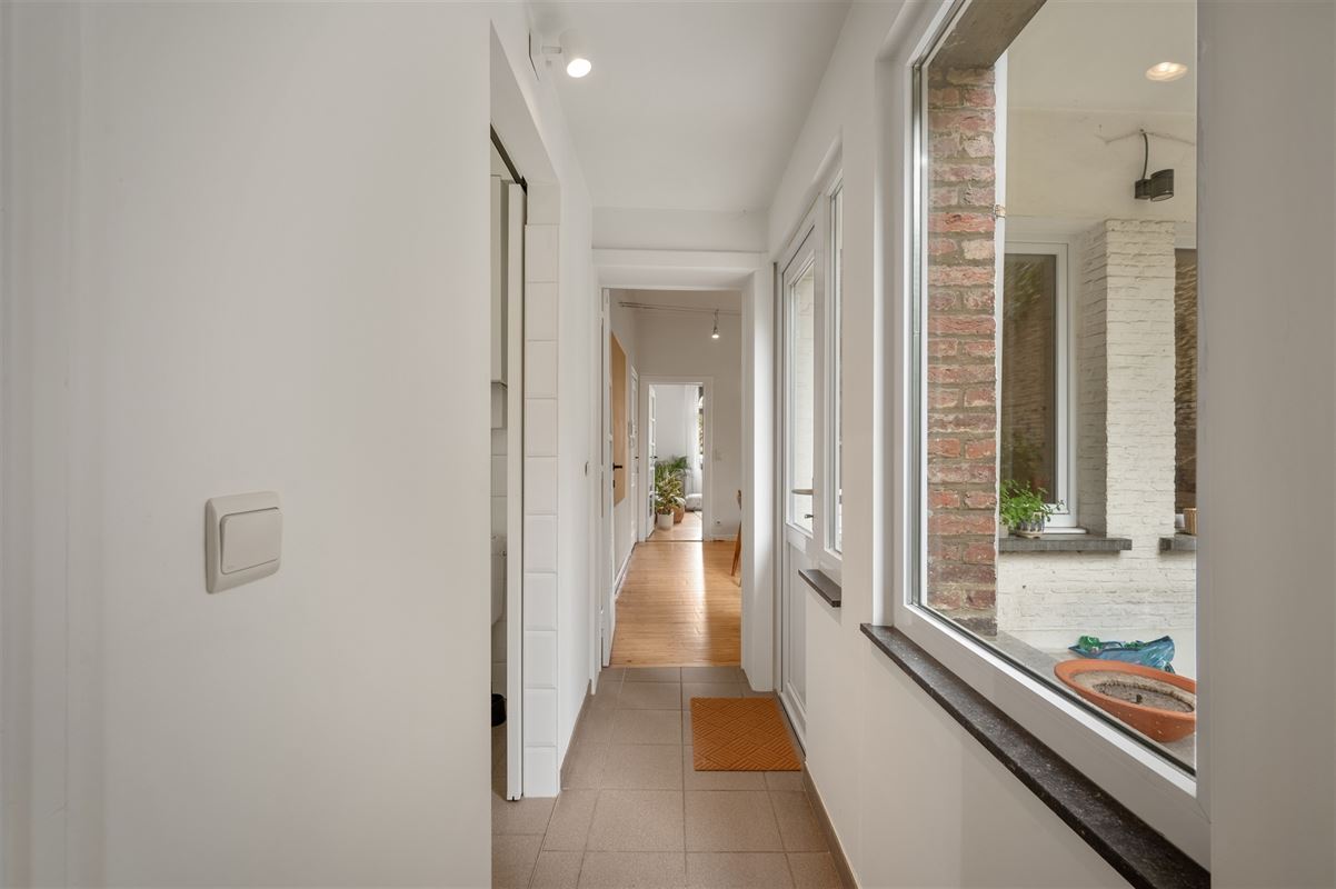 Gelijkvloers appartement met tuin