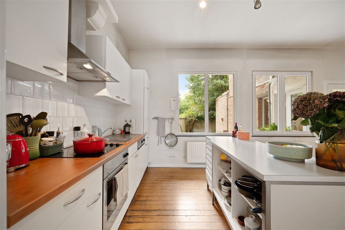 Gelijkvloers appartement met tuin