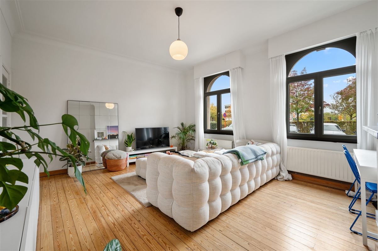 Gelijkvloers appartement met tuin