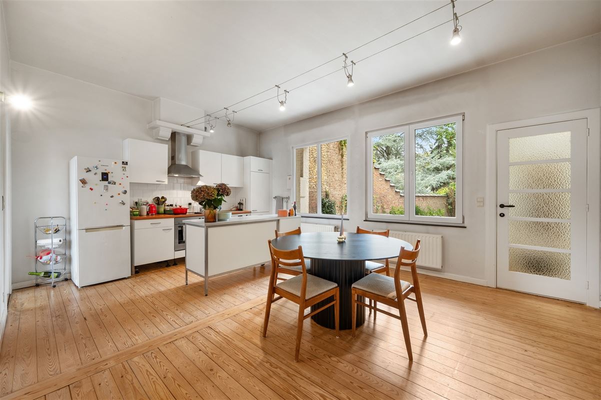 Gelijkvloers appartement met tuin