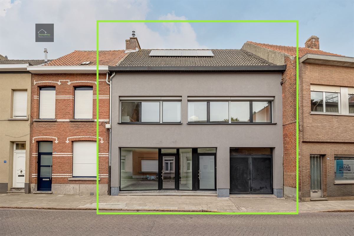 Handelshuis met duplex en 2 aparte tuinen