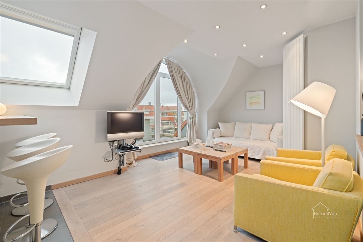 Uniek appartement op de 7e verdieping met terras en zeezicht