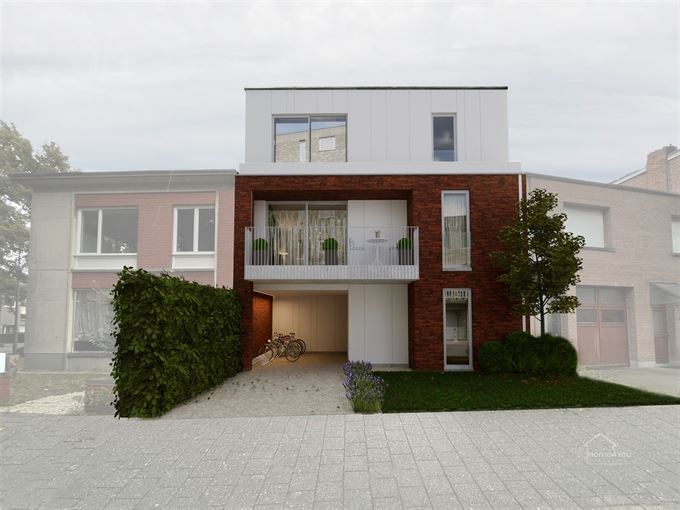 Nieuwbouw appartement met ruim terras