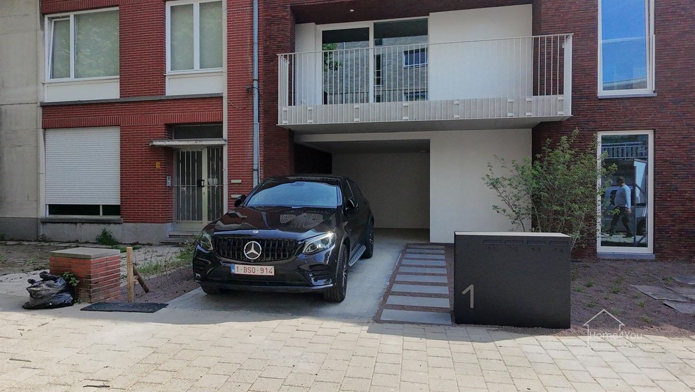 Nieuwbouw gelijkvloers appartement met aangename tuin