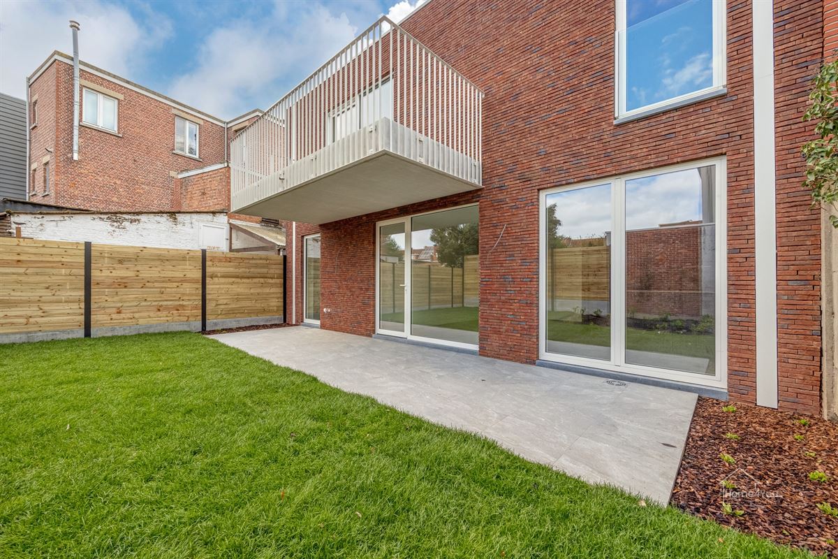 Nieuwbouw gelijkvloers appartement met aangename tuin