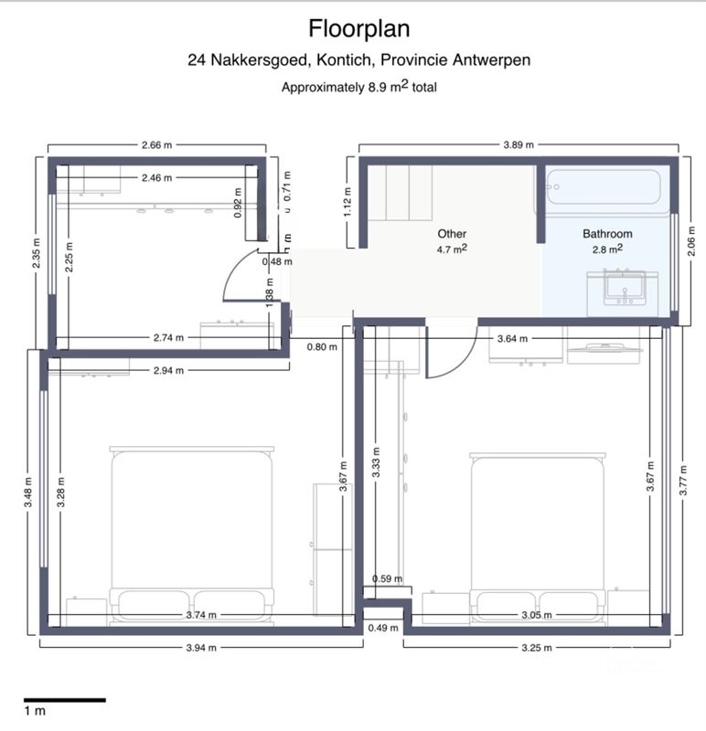 Te renoveren rijwoning met garage op toplocatie te Kontich