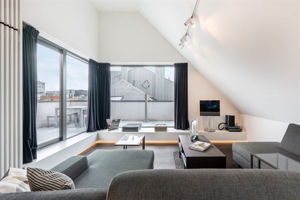 Penthouse met 3 slk's en 180° terras