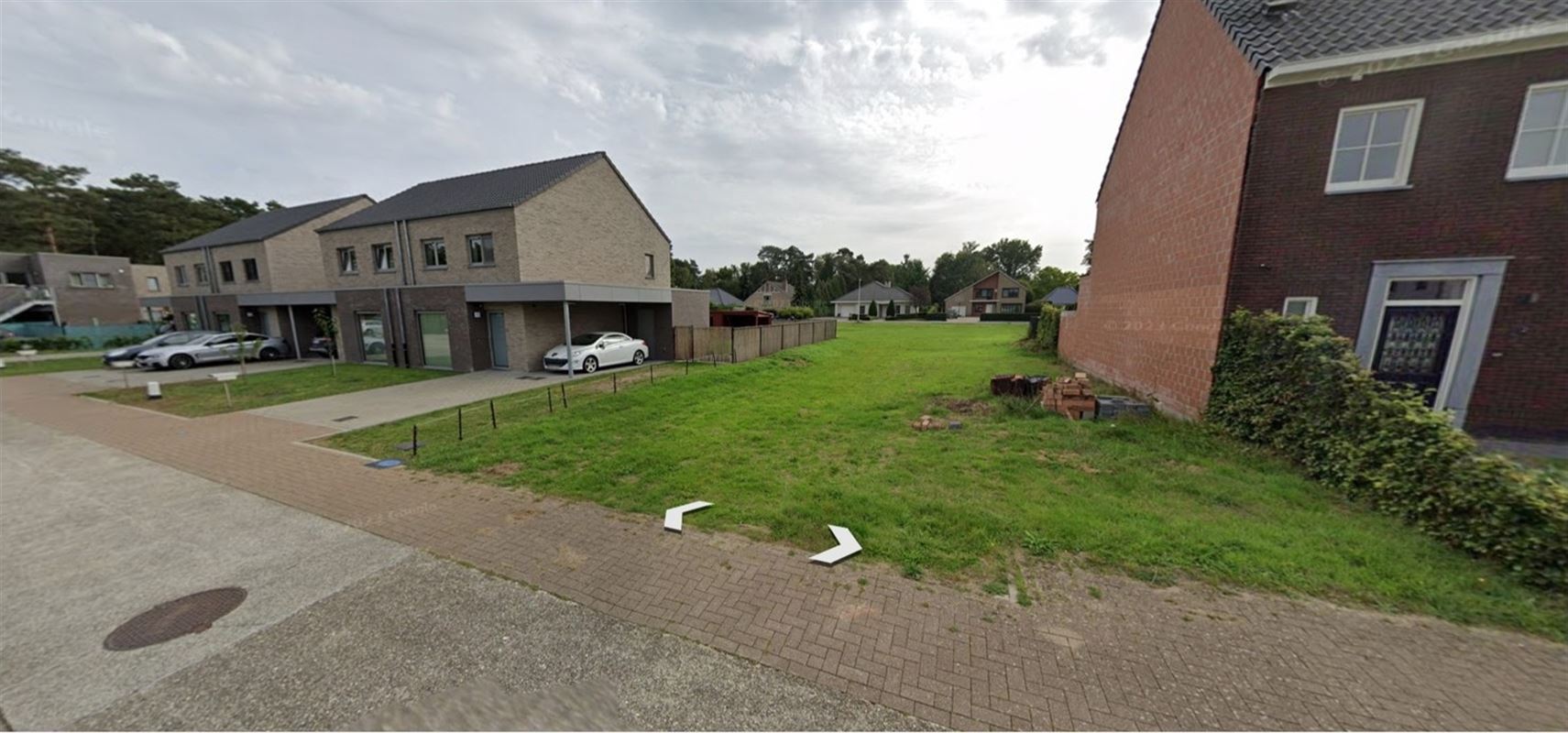 Bouwgrond voor halfopen bebouwing 
