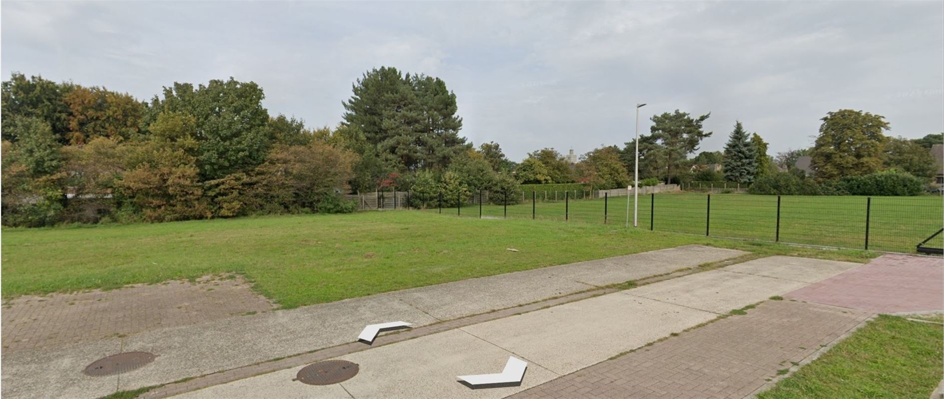 Bouwgrond voor halfopen bebouwing 